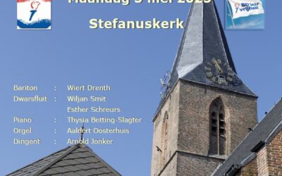 Bevrijdingsconcert met Christelijk Mannenkoor Beilen op 5 mei in de Stefanuskerk